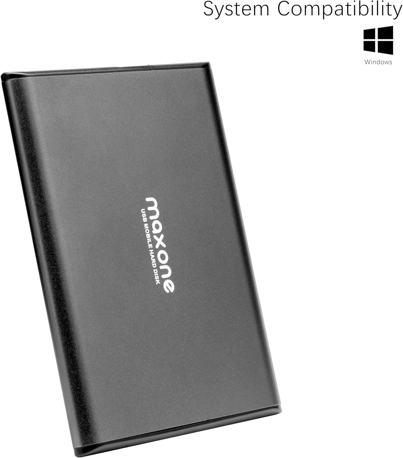 HARD DISK ESTERNO 2,5' USB 3.0 MAXONE 500GB, PLUNG AND PLAY